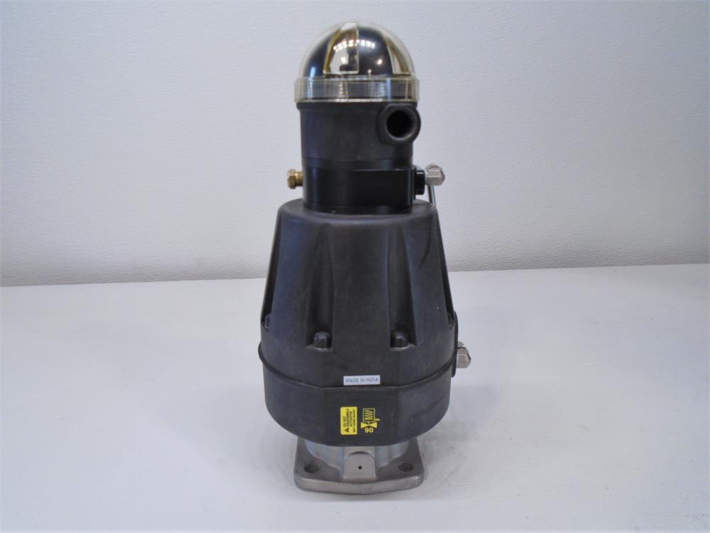 ITT Pure-Flo 2" Diaphragm Actuator 2-N-PN-B217-HW3-LS130 w/ Westlock Switch 99P2